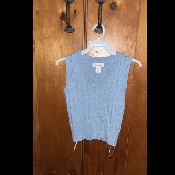 blue sweater vest - Picture 1 of 1